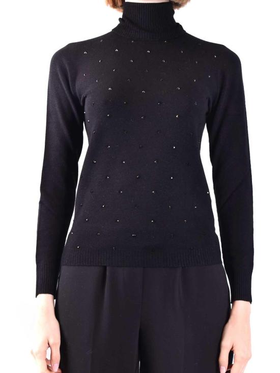  에르마노 설비노 터틀넥 D43EM002EP1EP1MF099 Black - ERMANNO SCERVINO