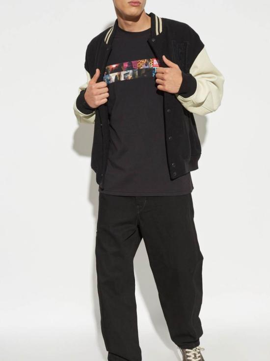 25FW 디젤 반팔 티셔츠 A164760AKAK9XX Black - DIESEL