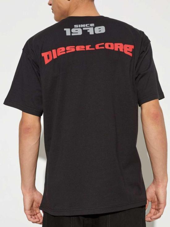 25FW 디젤 반팔 티셔츠 A164760AKAK9XX Black - DIESEL