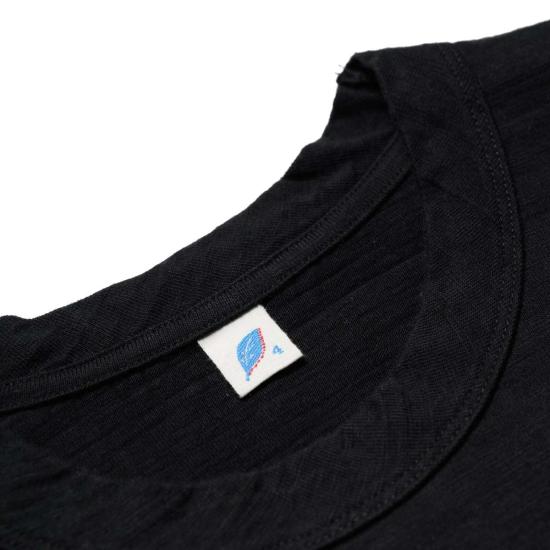  퓨어 블루 재팬 긴팔 티셔츠 Ls SLB 5011 Bk 슬러브 저지 긴팔 - PURE BLUE JAPAN