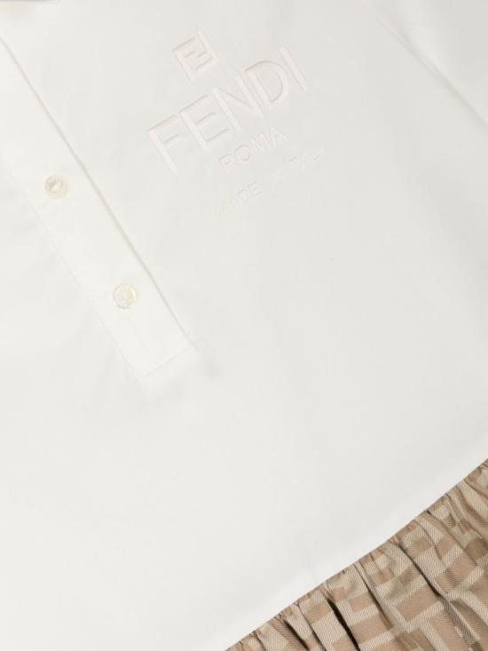 25SS [키즈] 펜디 원피스 JFB664K ALO6F1F4G MULTICOLOUR - FENDI