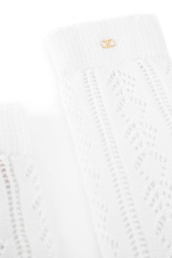 25SS 발렌티노 가라바니 양말 6V3KI02FAS9 0BO WHITE - VALENTINO GARAVANI