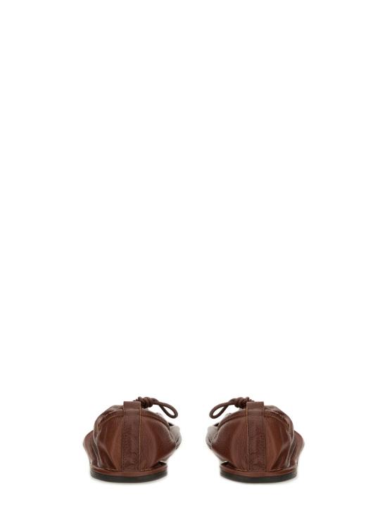 25SS 헤레우 플랫 슈즈 PUNSSWFS25 002 6 CHESTNUT BROWN - HEREU