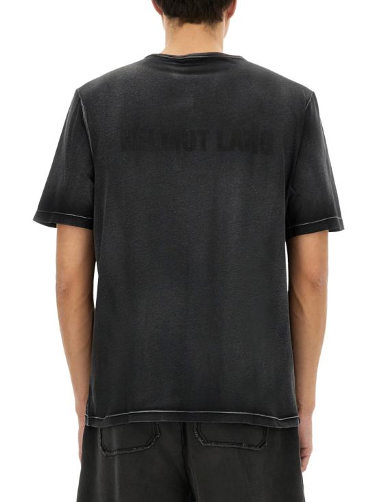 25SS 헬무트랭 반팔 티셔츠 O10HM508 001 BLACK - HELMUT LANG