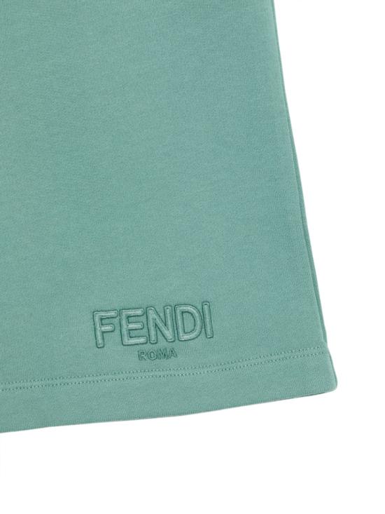 25SS [키즈] 펜디 쇼츠/버뮤다 JMF503K 5V0F1QYE GREEN - FENDI