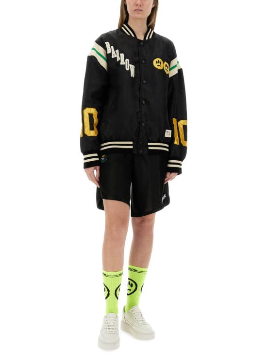 25SS 바로우 봄버 자켓 S5BWUABO027 110 BLACK - BARROW