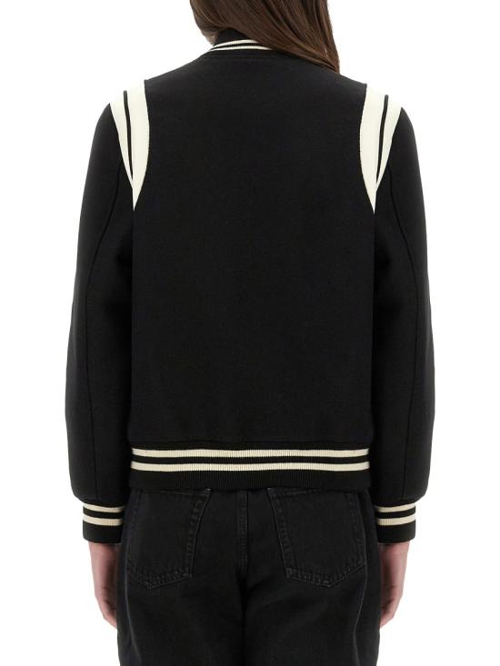 26FW 생로랑 울 테디 자켓 376283 Y180W1900 BLACK - SAINT LAURENT
