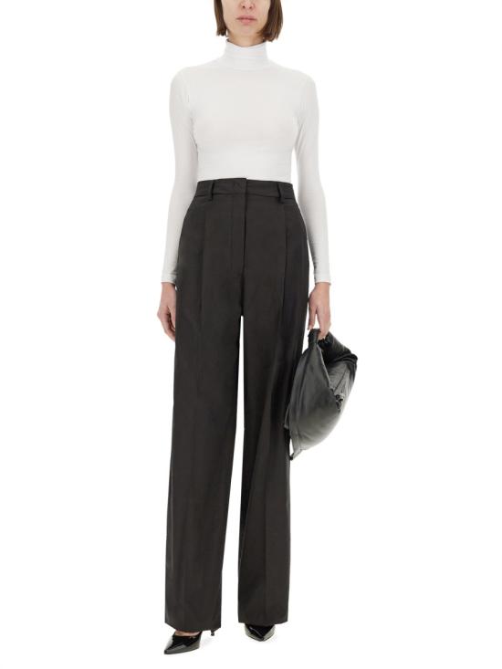 25SS 더 레이티스트 스트레이트 팬츠 TLW03104T0195ABTP T0002 BLACK - THE LATEST