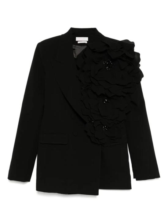  사이드 코베이시 수트 자켓 플로럴 테일러드 재킷