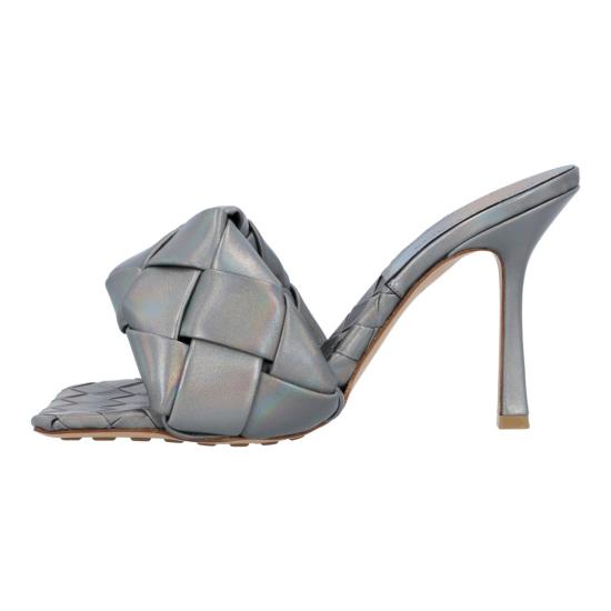  보테가베네타 뮬/슬리퍼 608854V1AH01258 Grey - BOTTEGA VENETA