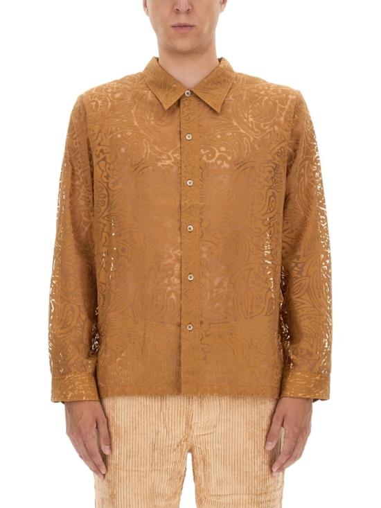  세퍼 긴팔 셔츠 PREFW23MAUITER TERRACOTTA Brown
