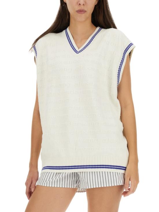  알렉산더 왕 민소매 티셔츠 1KC3231050 138 Neutrals - ALEXANDER WANG