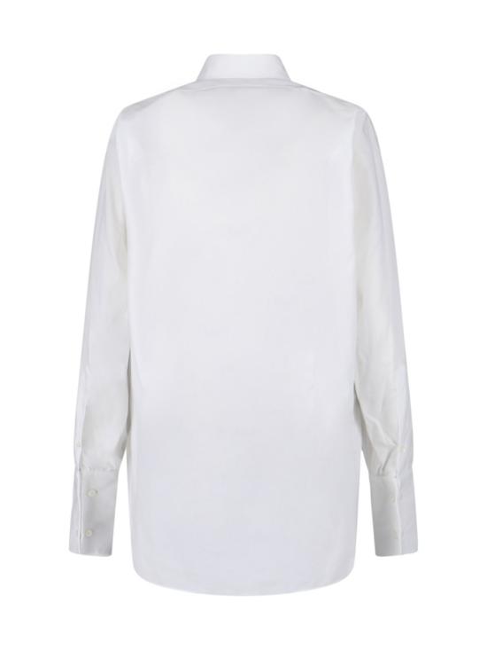 25FW 마르지엘라 커브 헴 셔츠 S29DT0006 M35308100 White - MAISON MARGIELA