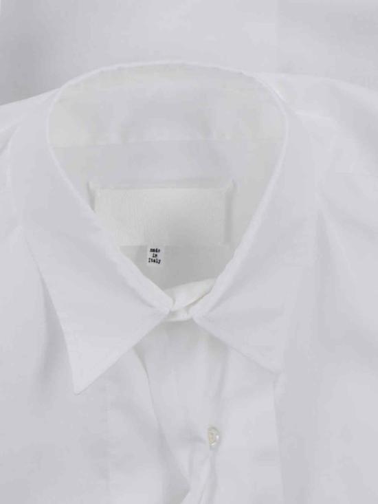 25FW 마르지엘라 커브 헴 셔츠 S29DT0006 M35308100 White - MAISON MARGIELA