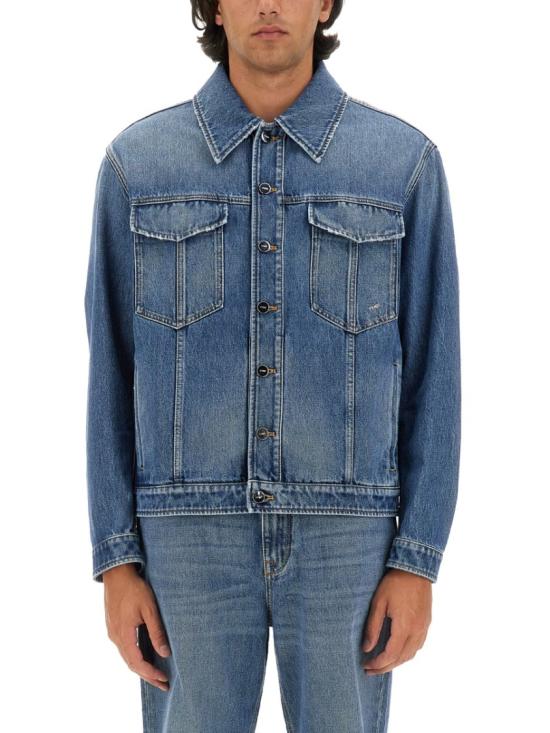  펜디 데님 자켓 FW1027 AS02F0RBB Blue