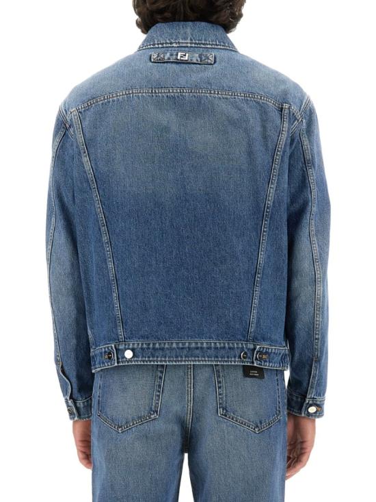  펜디 데님 자켓 FW1027 AS02F0RBB Blue - FENDI