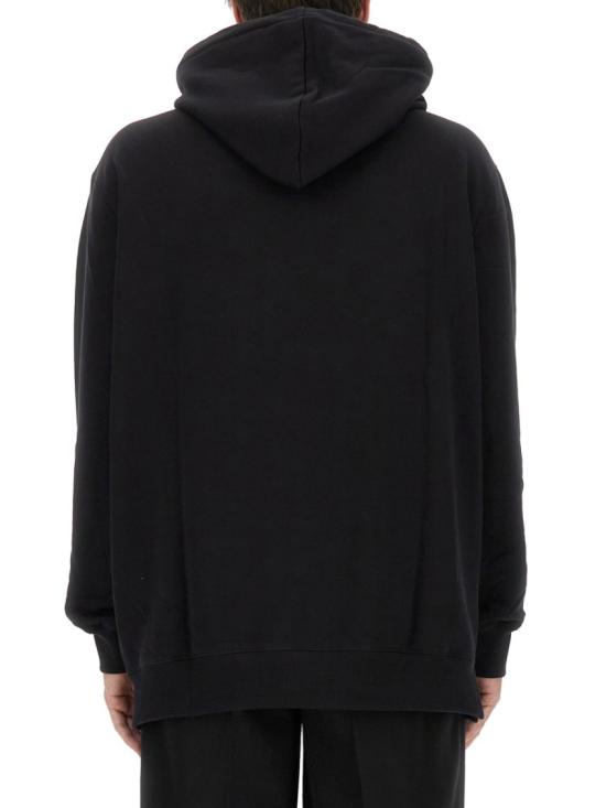  랑방 후드 티셔츠 RM HO0009 J199 A2310 Black - LANVIN