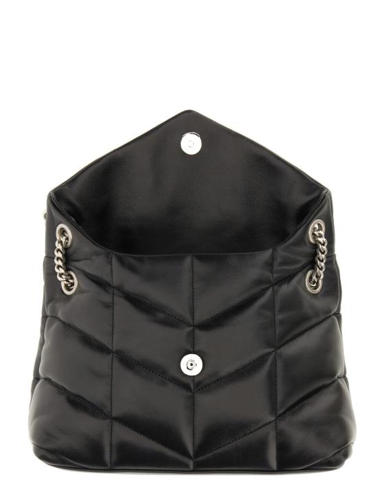 26FW 생로랑 루루 푸퍼 스몰 체인 백 577476 1EL001000 BLACK - SAINT LAURENT