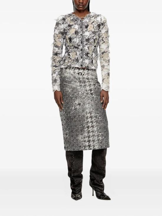 25FW 디젤 데보레 하운즈투스 자카드 가디건  A214650LKDQ 900B - DIESEL