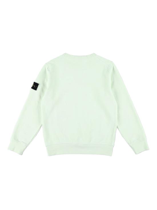 25SS [키즈] 스톤 아일랜드 캐시미어 니트 6100011K S0040V005C GREEN - STONE ISLAND