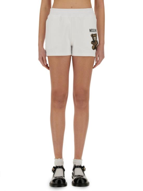 25SS 모스키노 숏팬츠 03270528 1001 White