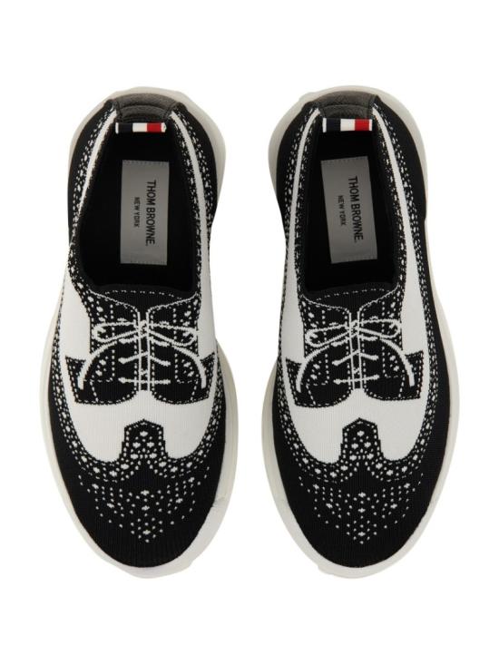  톰브라운 스니커즈 MFD262A E0648980 Black - THOM BROWNE