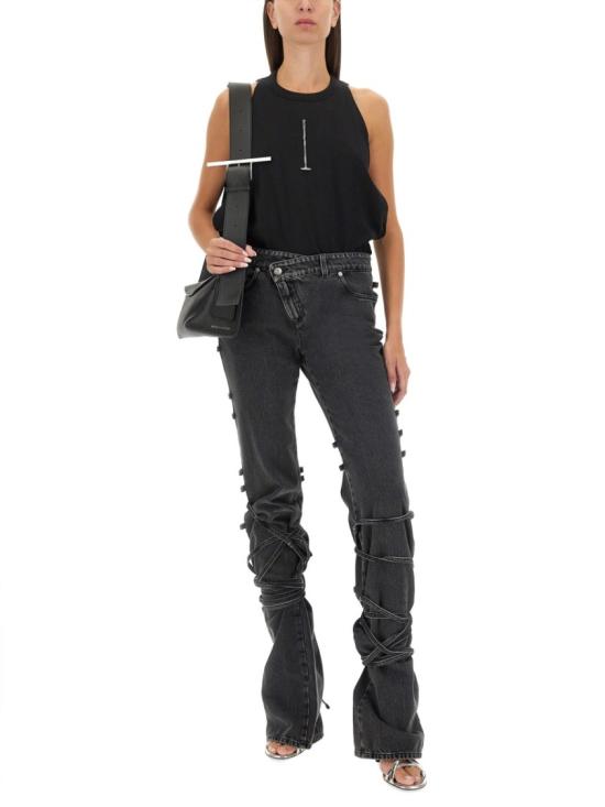  알렉산더 맥퀸 민소매 티셔츠 804191 QLADW1000 Black - ALEXANDER MCQUEEN