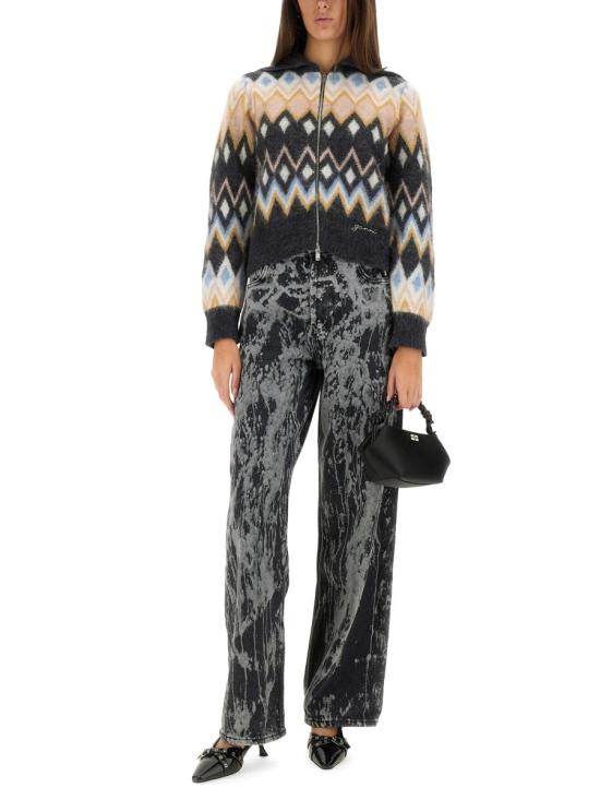 25SS 가니 데님 팬츠 J1595 006 MULTICOLOUR - GANNI