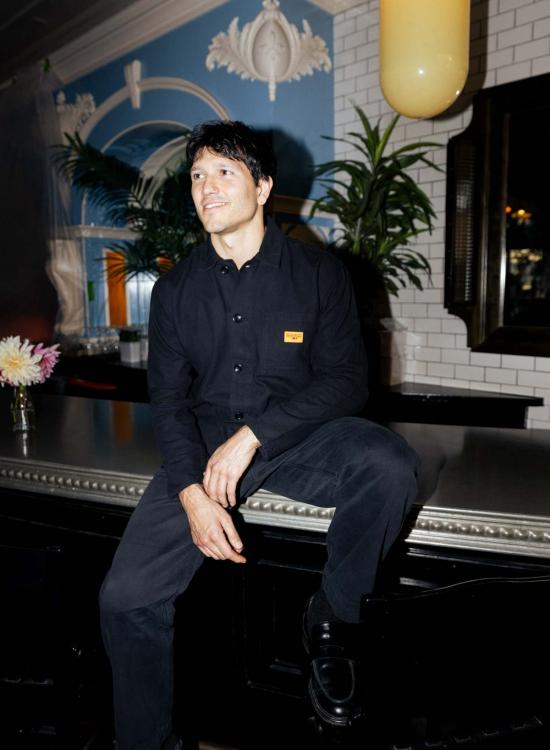  서비스웍스 긴팔 셔츠 서비스 웍스 블랙 캔버스 잡일 - SERVICE WORKS