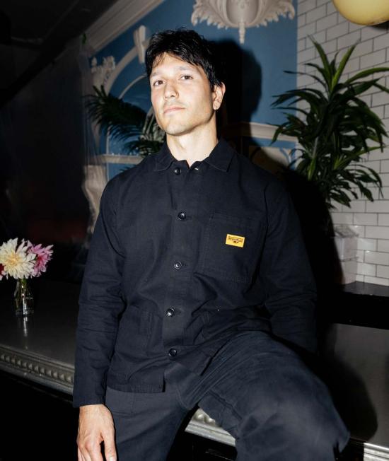  서비스웍스 긴팔 셔츠 서비스 웍스 블랙 캔버스 잡일 - SERVICE WORKS