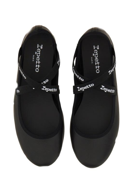 26SS 레페토 플랫 슈즈 V184VED 410 BLACK - REPETTO