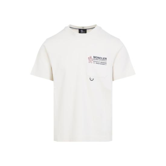 25FW 몽클레어 반팔 티셔츠 K20978C00009 89AZ9 White