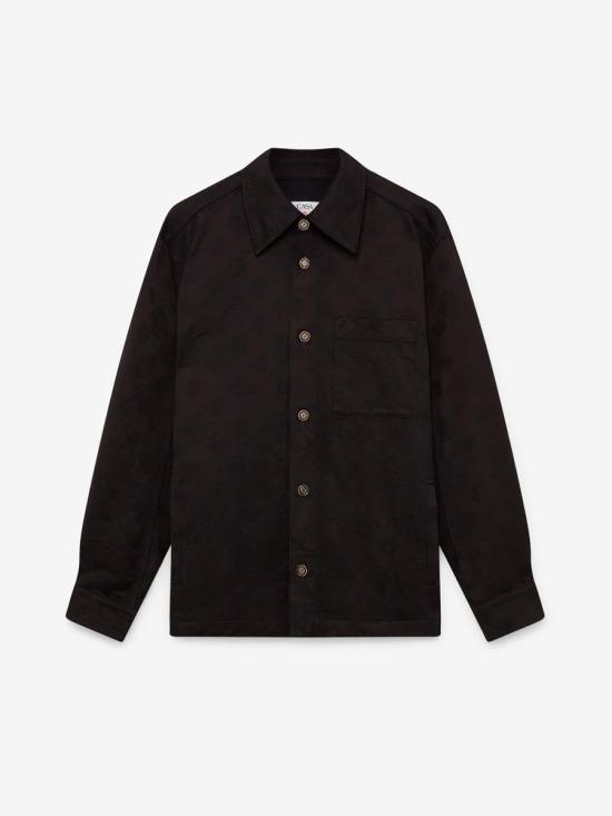 25FW 카사블랑카 자켓 JK 420 01 BLACK Black