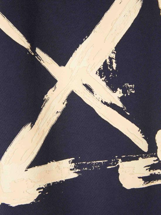 25FW 오프화이트 스웨터 2BB035F25FLE002 W490 4C19DARK SAPPHIRE NAVY BLUE - OFF WHITE