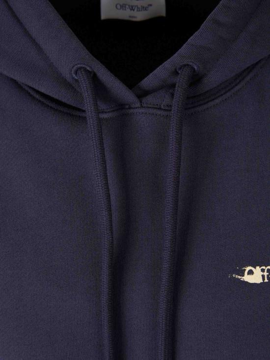 25FW 오프화이트 스웨터 2BB035F25FLE002 W490 4C19DARK SAPPHIRE NAVY BLUE - OFF WHITE