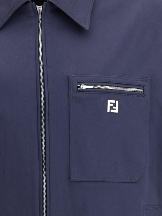 25FW 펜디 자켓 FW1393AUVI F0PTH BLUE - FENDI