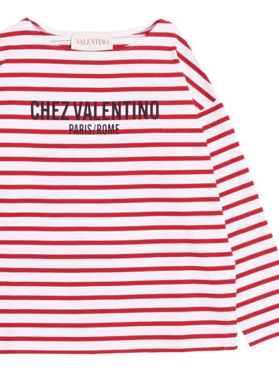 25SS 발렌티노 가라바니 긴팔 티셔츠 6V3MG16RAPVRHK BURRO - VALENTINO GARAVANI