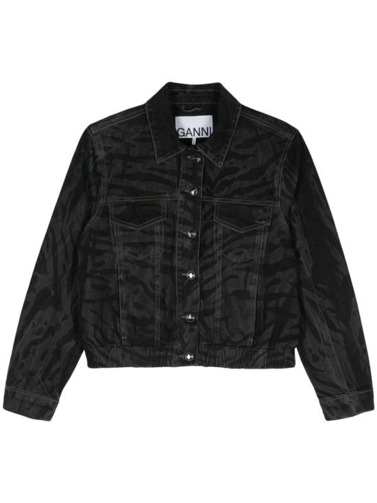  가니 데님 J1484 099 Black