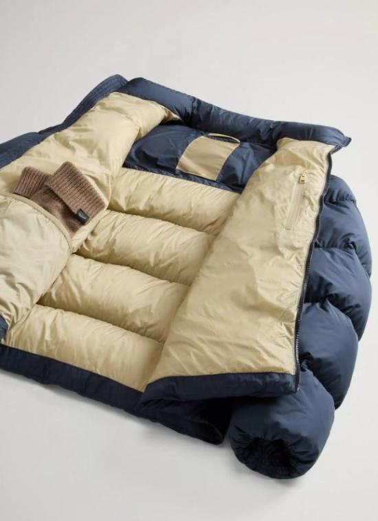 25FW 울리치 패딩 CFWOOU2086MRUT26353989 MELTON BLUE - WOOLRICH