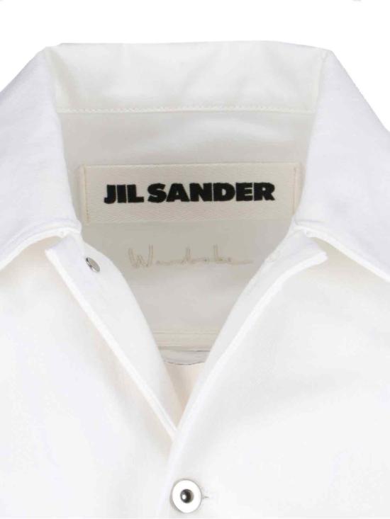 25SS 질샌더 데님 자켓 J23DL0101 J45288102 White - JIL SANDER