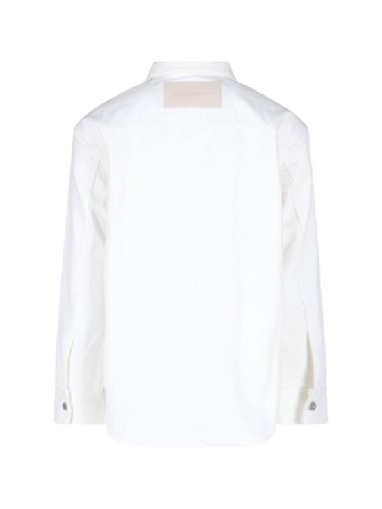 25SS 질샌더 데님 자켓 J23DL0101 J45288102 White - JIL SANDER