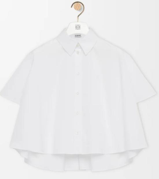 25FW 로에베 셔츠 S359Y05XEW 2100 WHITE