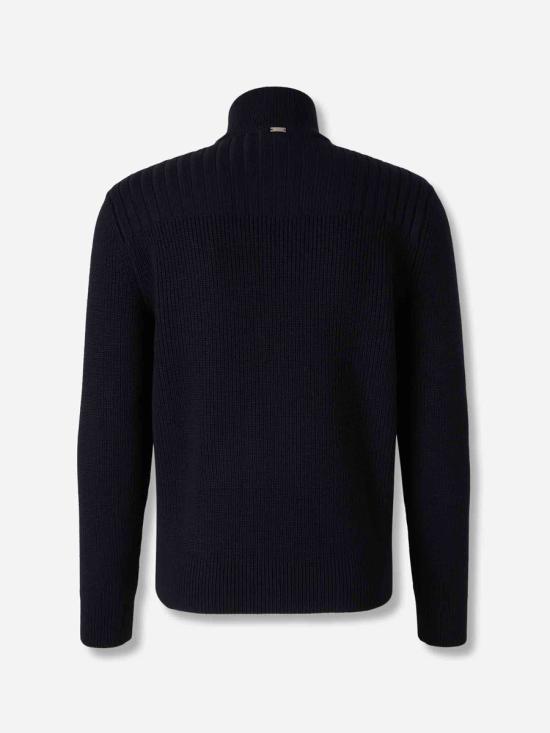 25FW 에르노 콘 스티치 울 & 핀갈 카디건 MP000126U70061 9482GRIGIO BALENA GREY - HERNO