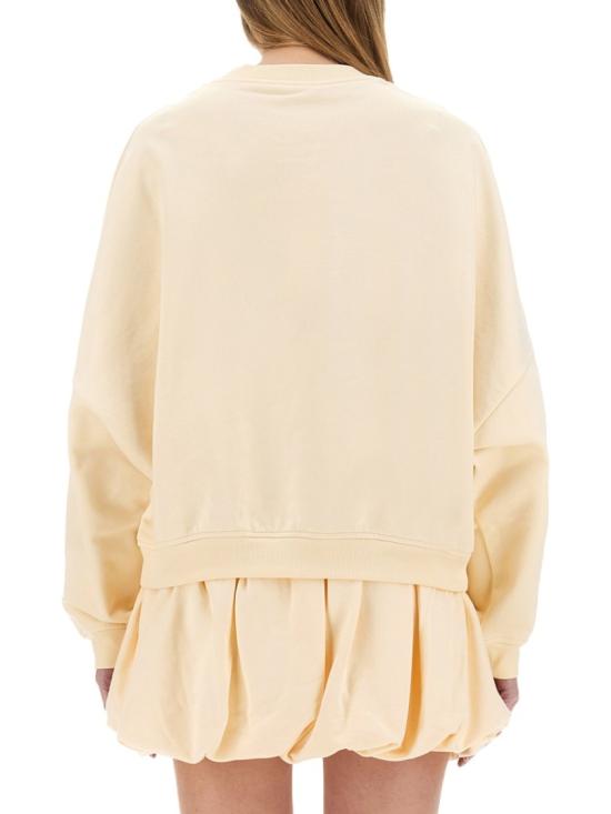 25FW 마르니 로고 크루넥 스웨트셔츠 FLJE0185P7 USCX43SLW06 Neutrals - MARNI