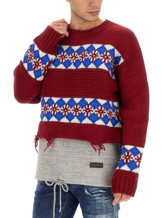  디스퀘어드2 스웨터 S71HA1224 S18308961 Multicolor - DSQUARED2