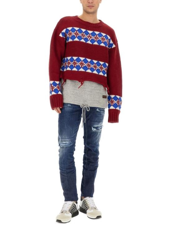 디스퀘어드2 스웨터 S71HA1224 S18308961 Multicolor - DSQUARED2