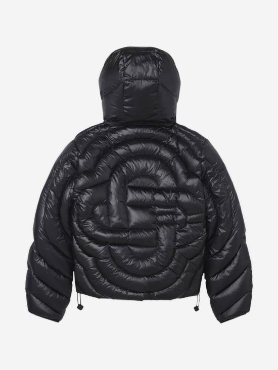 25FW 카사블랑카 숏패딩 OT 140 01 BLACK Black - CASABLANCA