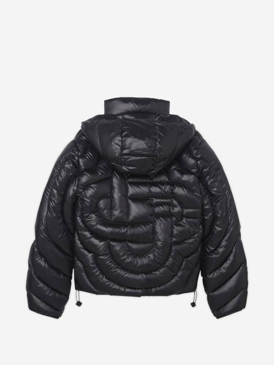 25FW 카사블랑카 숏패딩 OT 140 01 BLACK Black - CASABLANCA