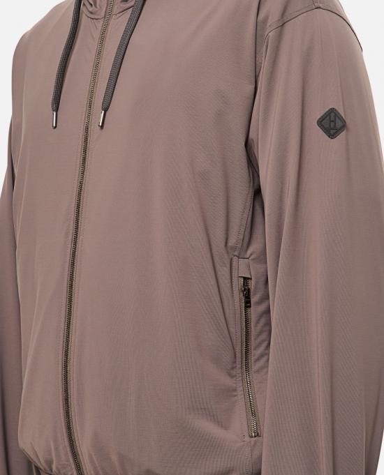 25SS 에르노 후드 티셔츠 JC000053U12588S2600 Brown - HERNO