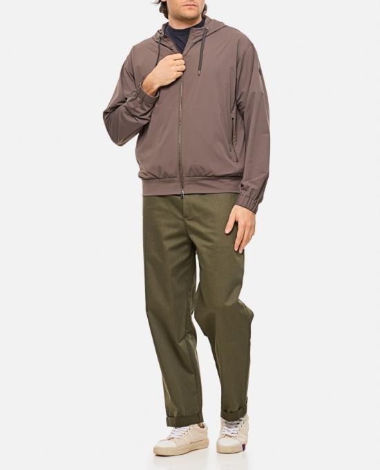 25SS 에르노 후드 티셔츠 JC000053U12588S2600 Brown - HERNO